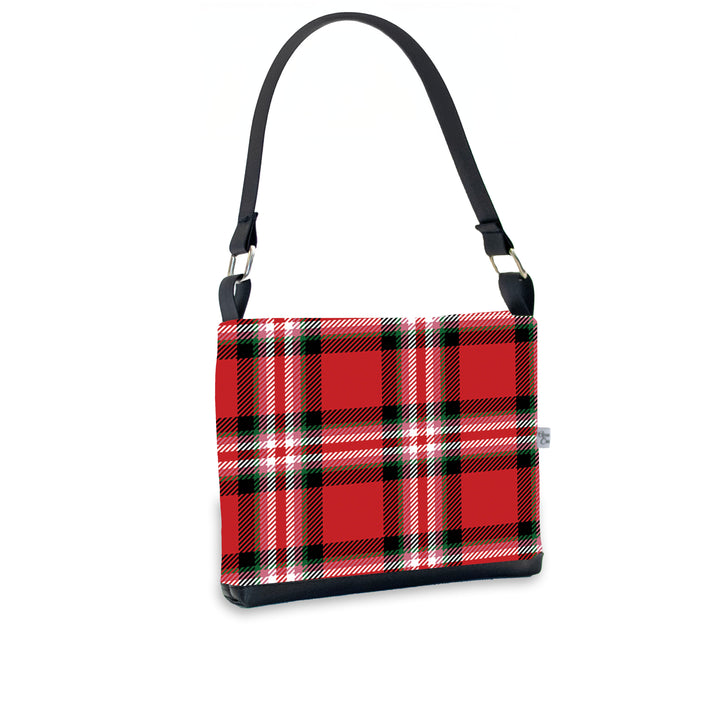 Red Plaid Shoulder Bag