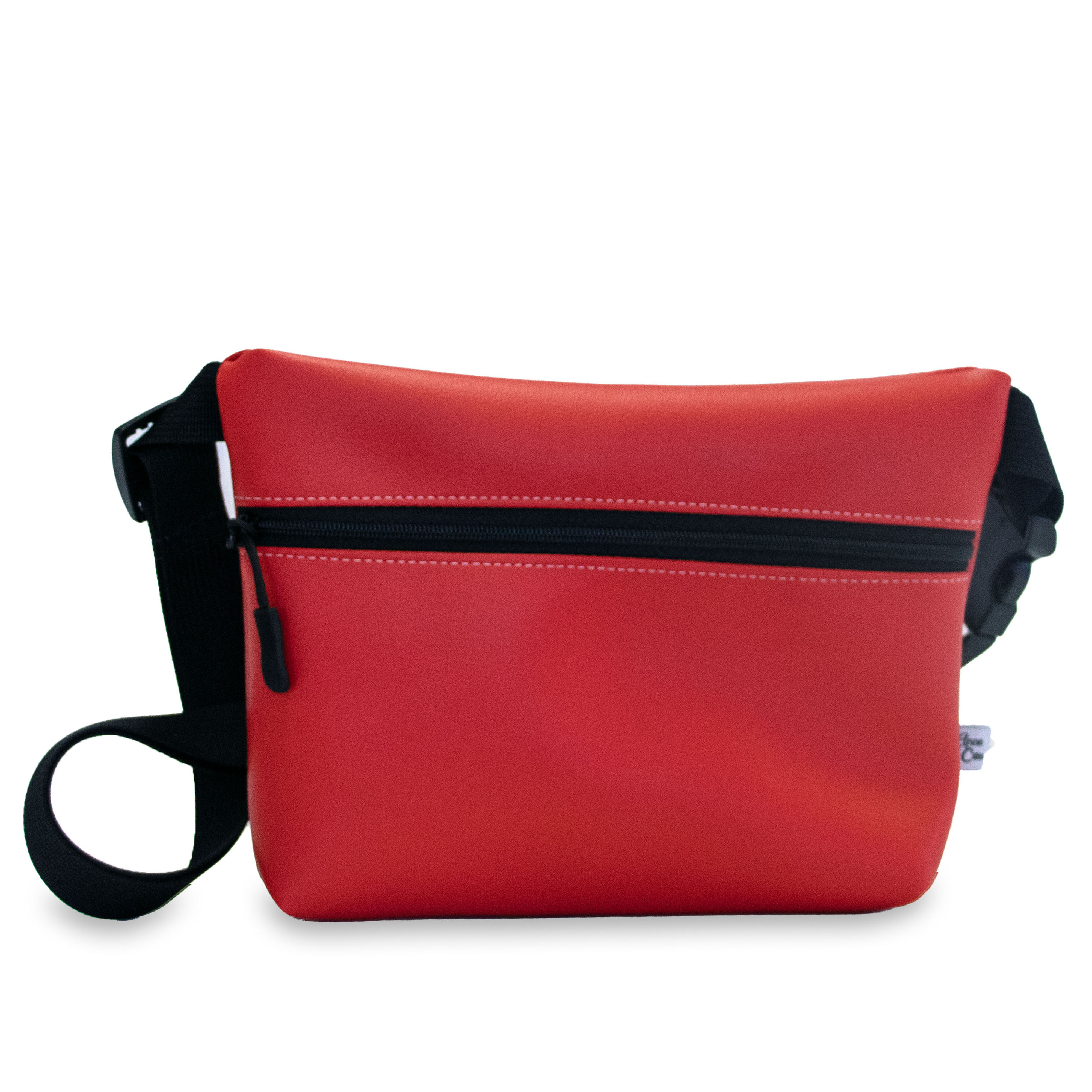 Red Belt Bag Fanny Pack-Anne Cate