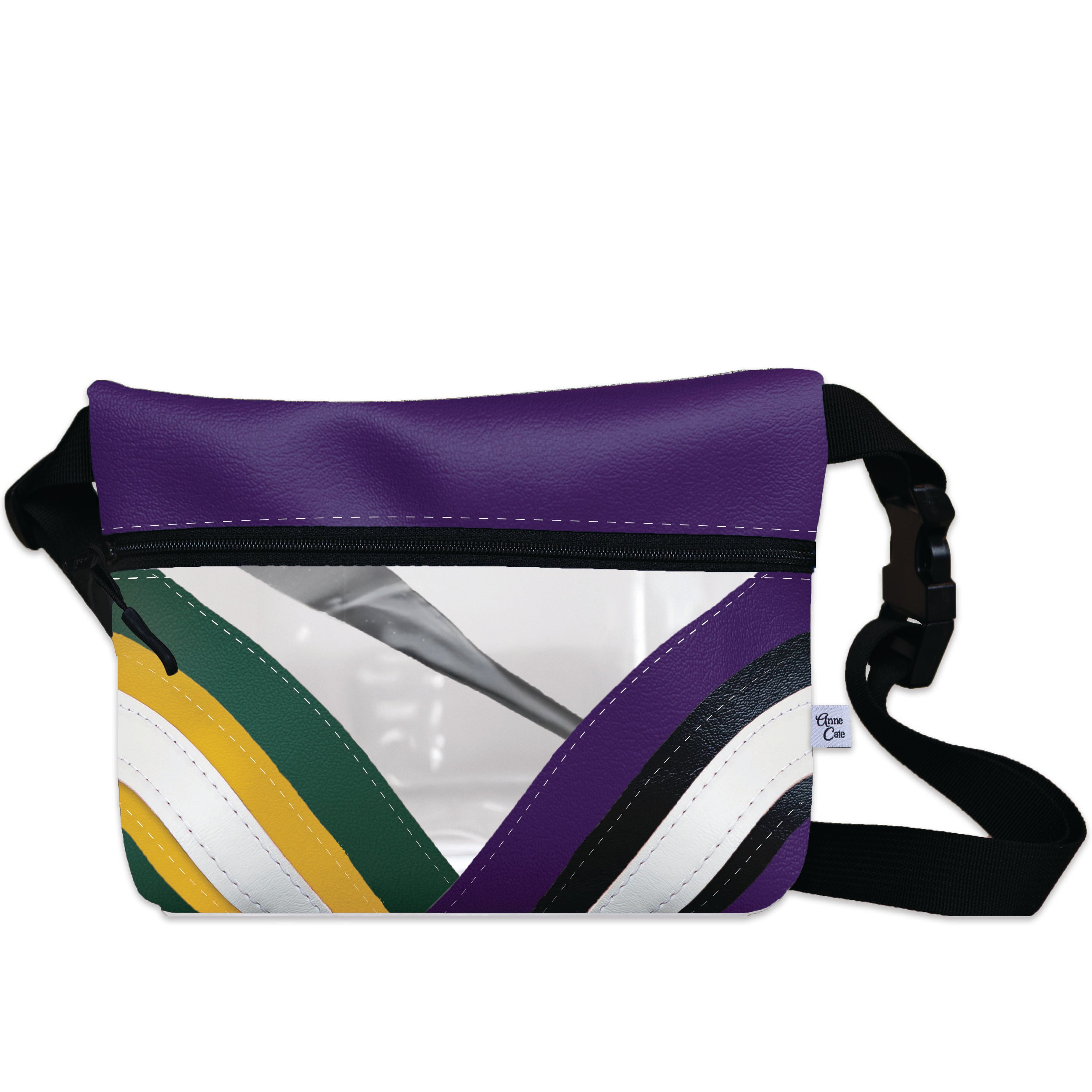 City League Clear Stripe Game Day Fanny Pack