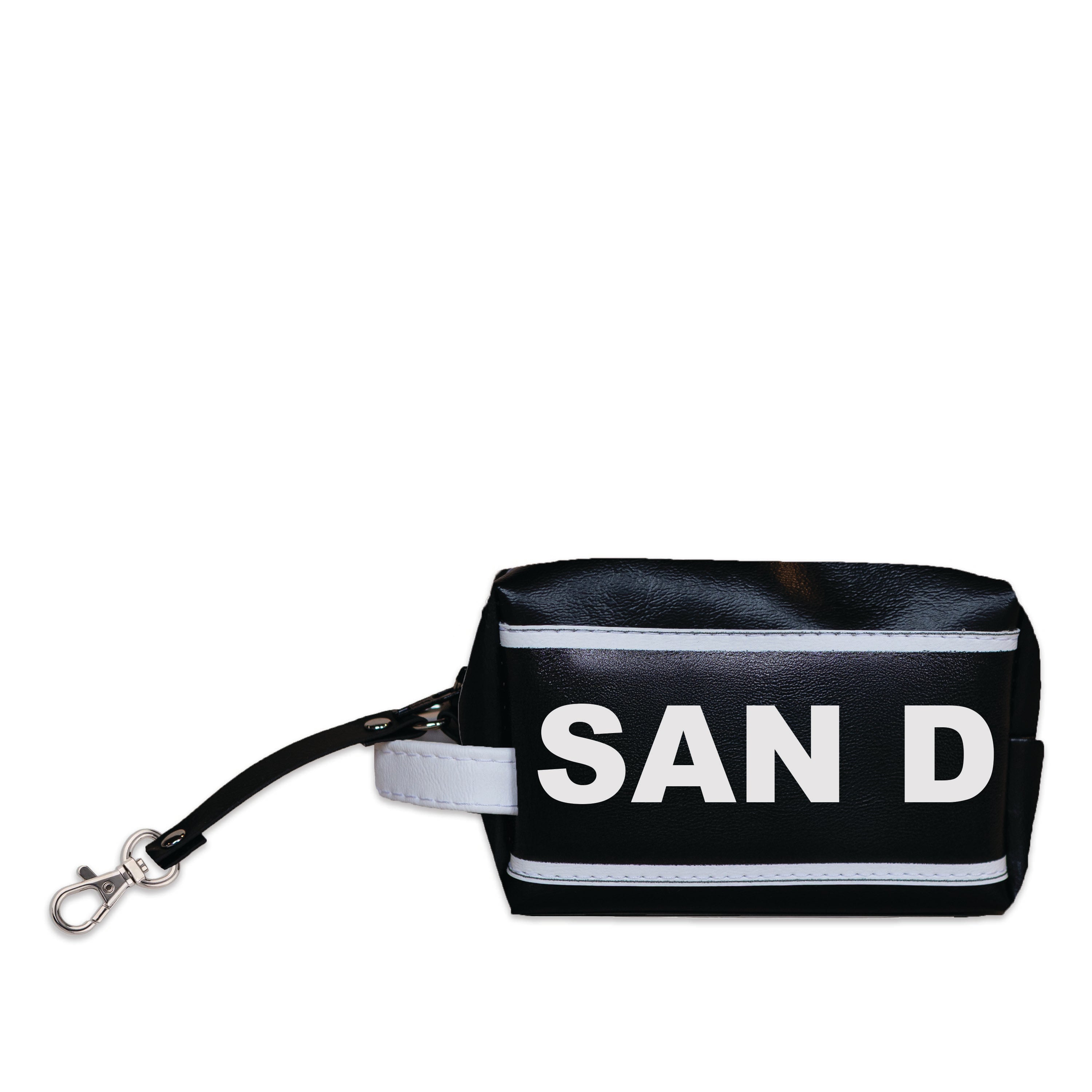 SAN D (San Diego) City Abbreviation Multi-Use Mini Bag Keychain