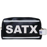 SATX (San Antonio) City Abbreviation Travel Dopp Kit Toiletry Bag
