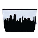 San Diego CA Skyline Cosmetic Makeup Bag