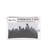 Seattle WA Skyline Mini Wallet Emergency Kit - For Her