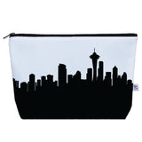 Seattle WA Skyline Cosmetic Makeup Bag