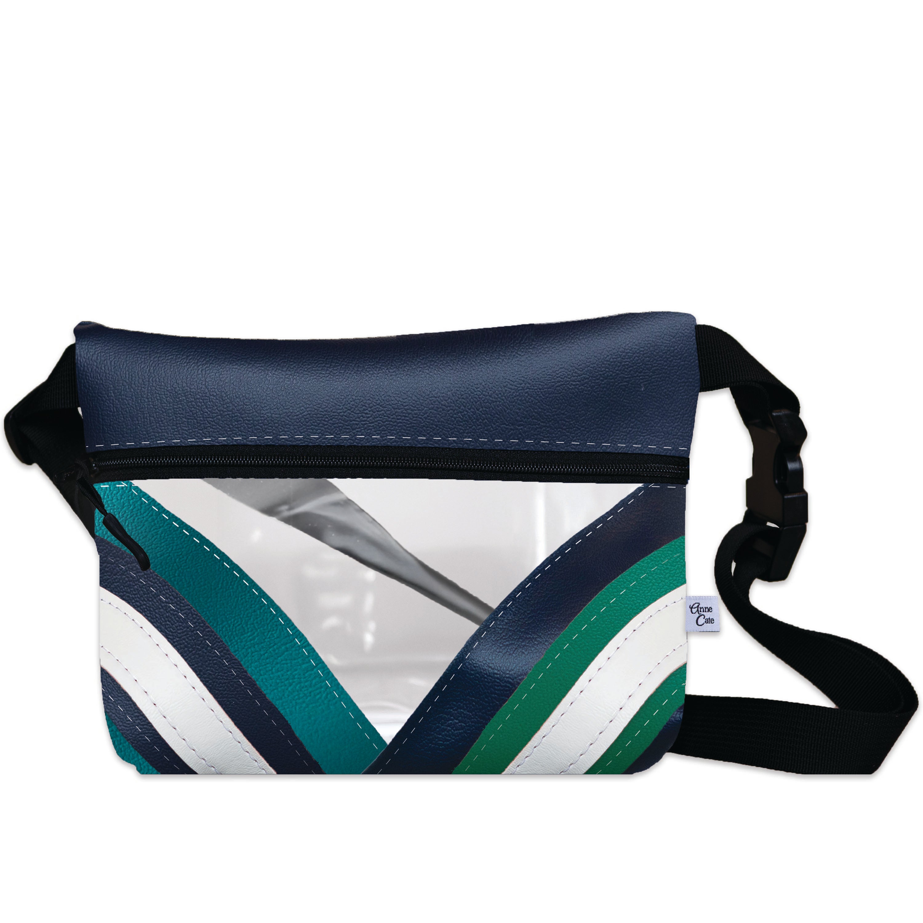 City League Clear Stripe Game Day Fanny Pack
