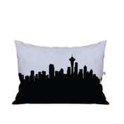 Seattle WA Skyline Lumbar Pillow