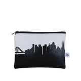 San Francisco CA Skyline Vegan Leather Mini Wallet