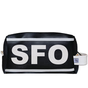 City Abbreviation Travel Dopp Kit Toiletry Bag