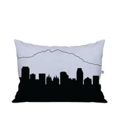 Salt Lake City UT Skyline Lumbar Pillow