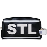 City Abbreviation Travel Dopp Kit Toiletry Bag