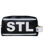 STL (St. Louis) City Abbreviation Travel Dopp Kit Toiletry Bag-Anne Cate