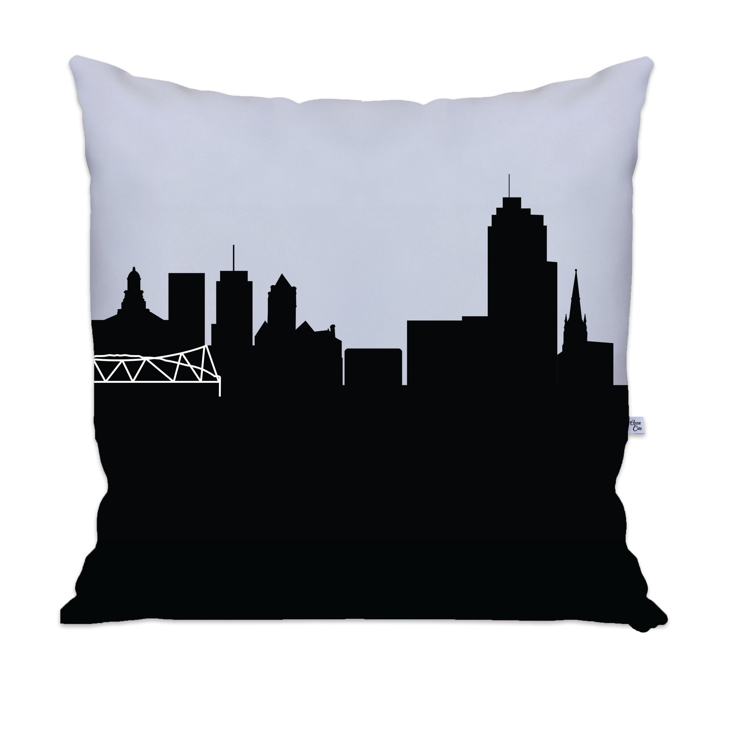 Skyline Large Throw Pillow