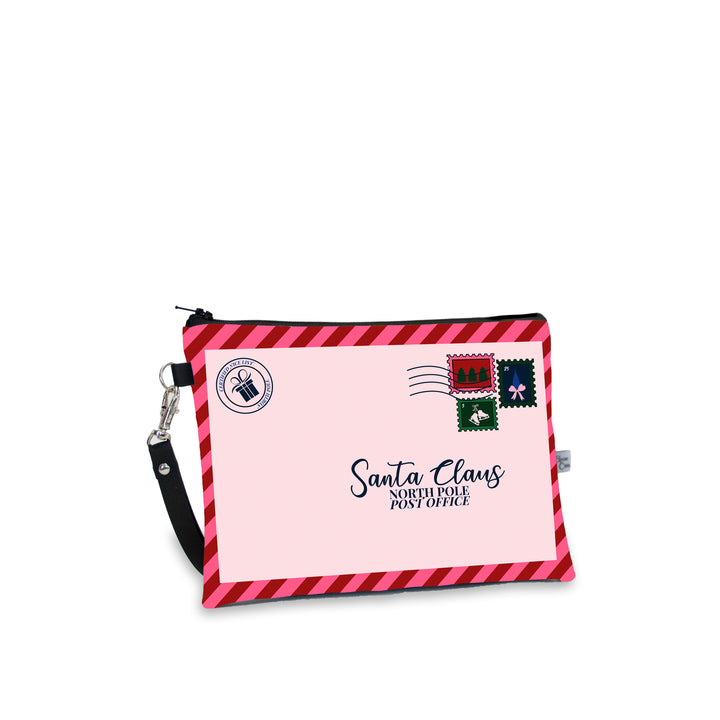 Santa Mail Wristlet Clutch