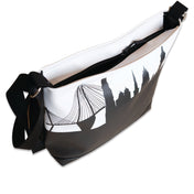 City Skyline Silhouette Crossbody Shoulder Bag - Anne Cate - Unique Gifts Under $50