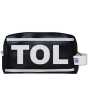 TOL (Toledo) City Abbreviation Travel Dopp Kit Toiletry Bag-Anne Cate