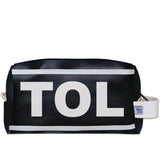 TOL (Toledo) City Abbreviation Travel Dopp Kit Toiletry Bag