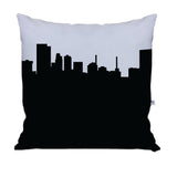 Toledo OH Skyline Large Throw Pillow