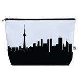 Toronto ON Canada Skyline Cosmetic Makeup Bag
