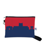 University of Tulsa Football Stadium Skyline Game Day Wristlet