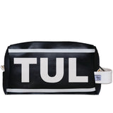 TUL (Tulsa) City Abbreviation Travel Dopp Kit Toiletry Bag