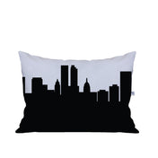 Tulsa OK Skyline Lumbar Pillow
