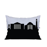 Tuscaloosa AL (University of Alabama) Skyline Lumbar Pillow
