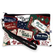 If Lost, Return to Higbees Wristlet Clutch