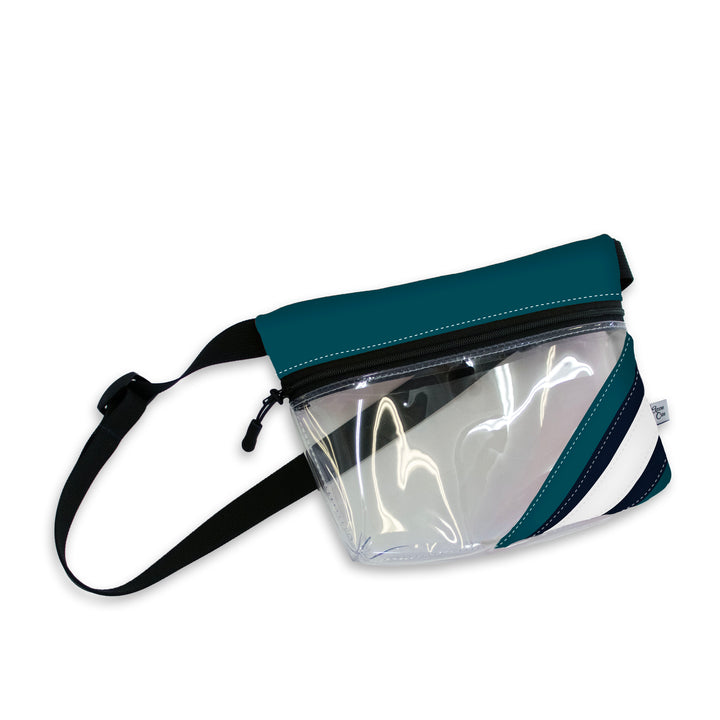 Jacksonville Jaguars Clear Stripe Fanny Pack - NFL Approved