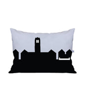 University Heights OH (John Carroll University) Skyline Lumbar Pillow
