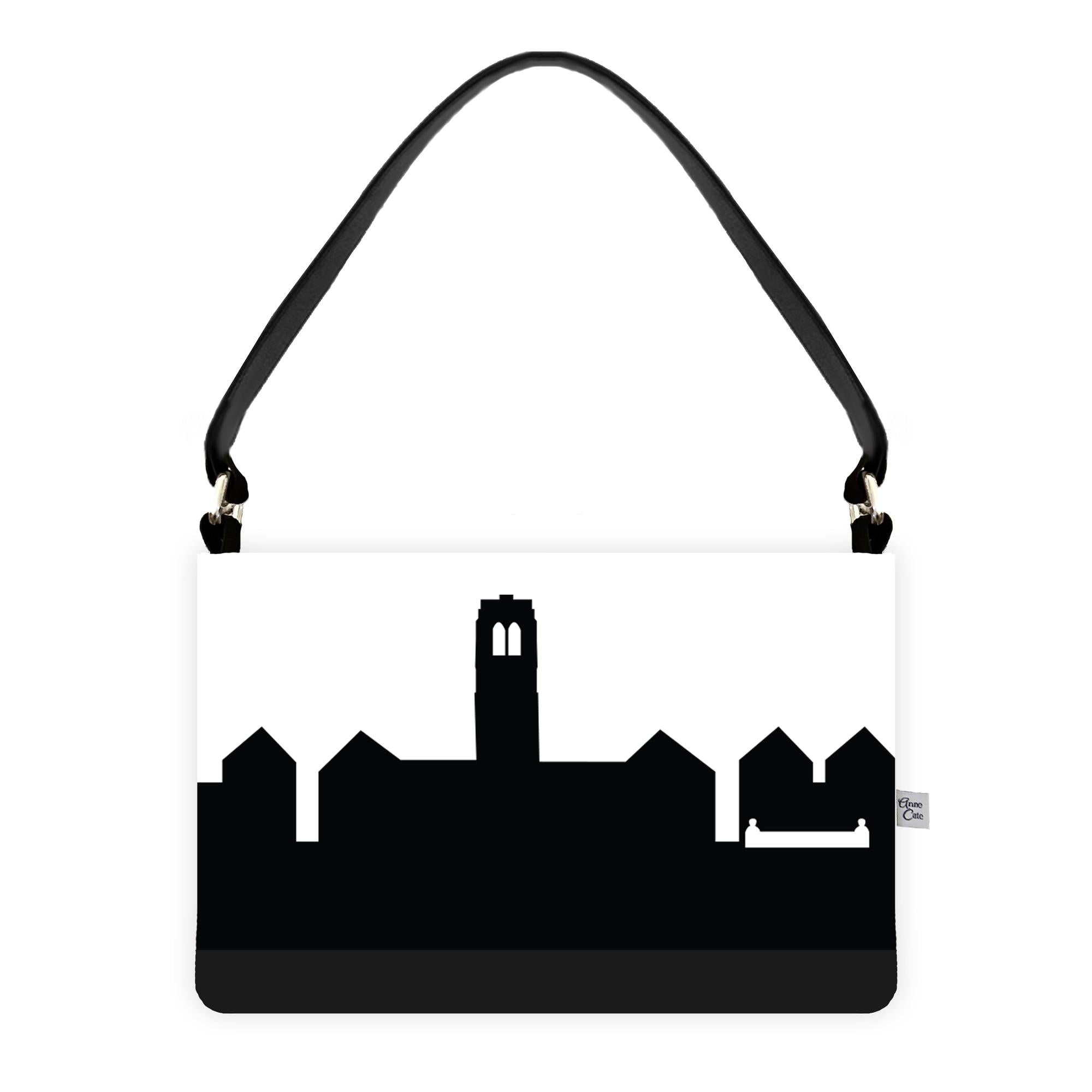 University Heights OH (John Carroll University) Skyline Signature Handbag-Anne Cate