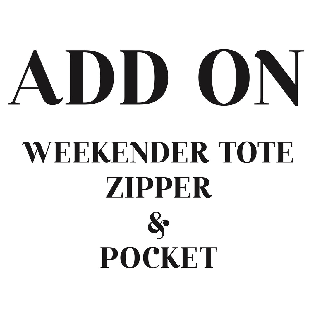 Separating Zipper Closure + Zippered Pocket