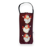 Vintage Santa Christmas Wine Tote