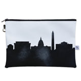 Washington D.C. Skyline Wristlet Clutch Purse
