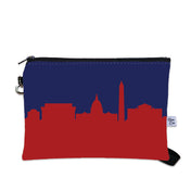 Baseball Ballpark Skyline Game Day Wristlet