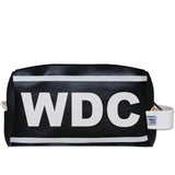 WDC (Washington D.C.) City Abbreviation Travel Dopp Kit Toiletry Bag