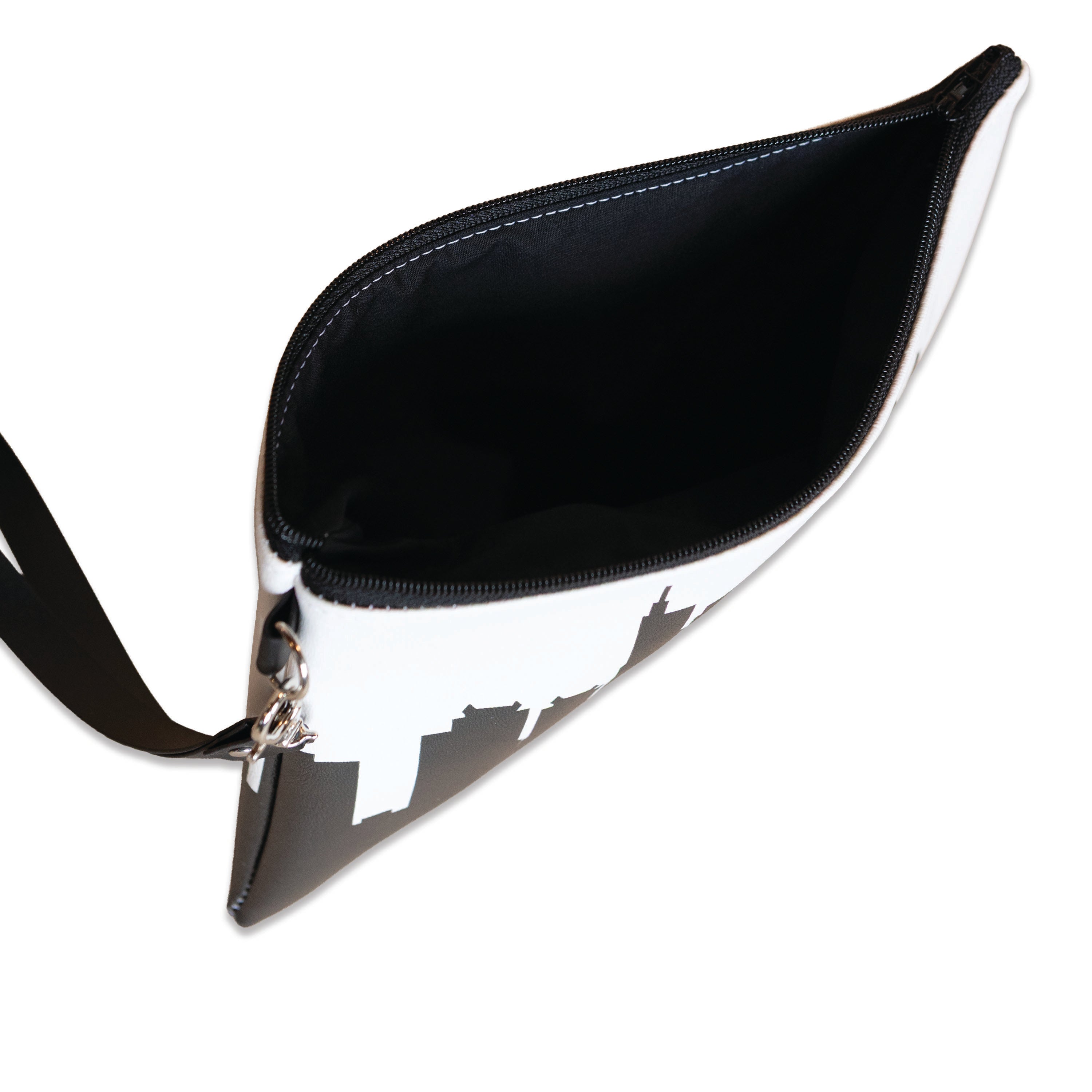 City Skyline Silhouette Wristlet Clutch Purse Handbag in your Favorite City - Anne Cate - Gifts for Her