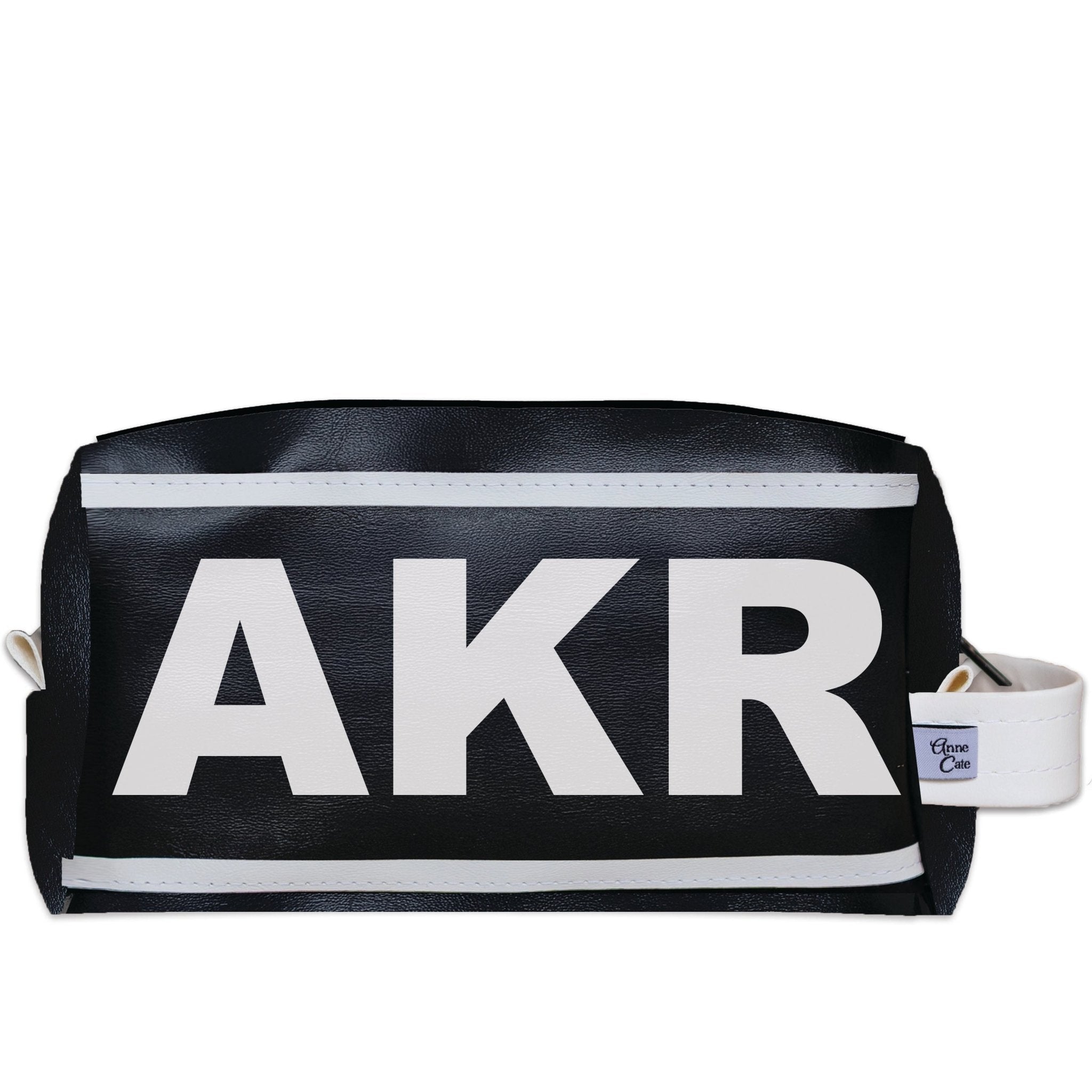 AKR (Akron) City Abbreviation Travel Dopp Kit Toiletry Bag - Anne Cate