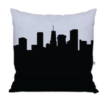 Akron OH Skyline Large Throw Pillow