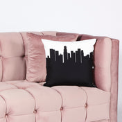 Albany NY Skyline Large Throw Pillow - Anne Cate