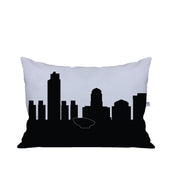 Albany NY Skyline Lumbar Pillow - Anne Cate