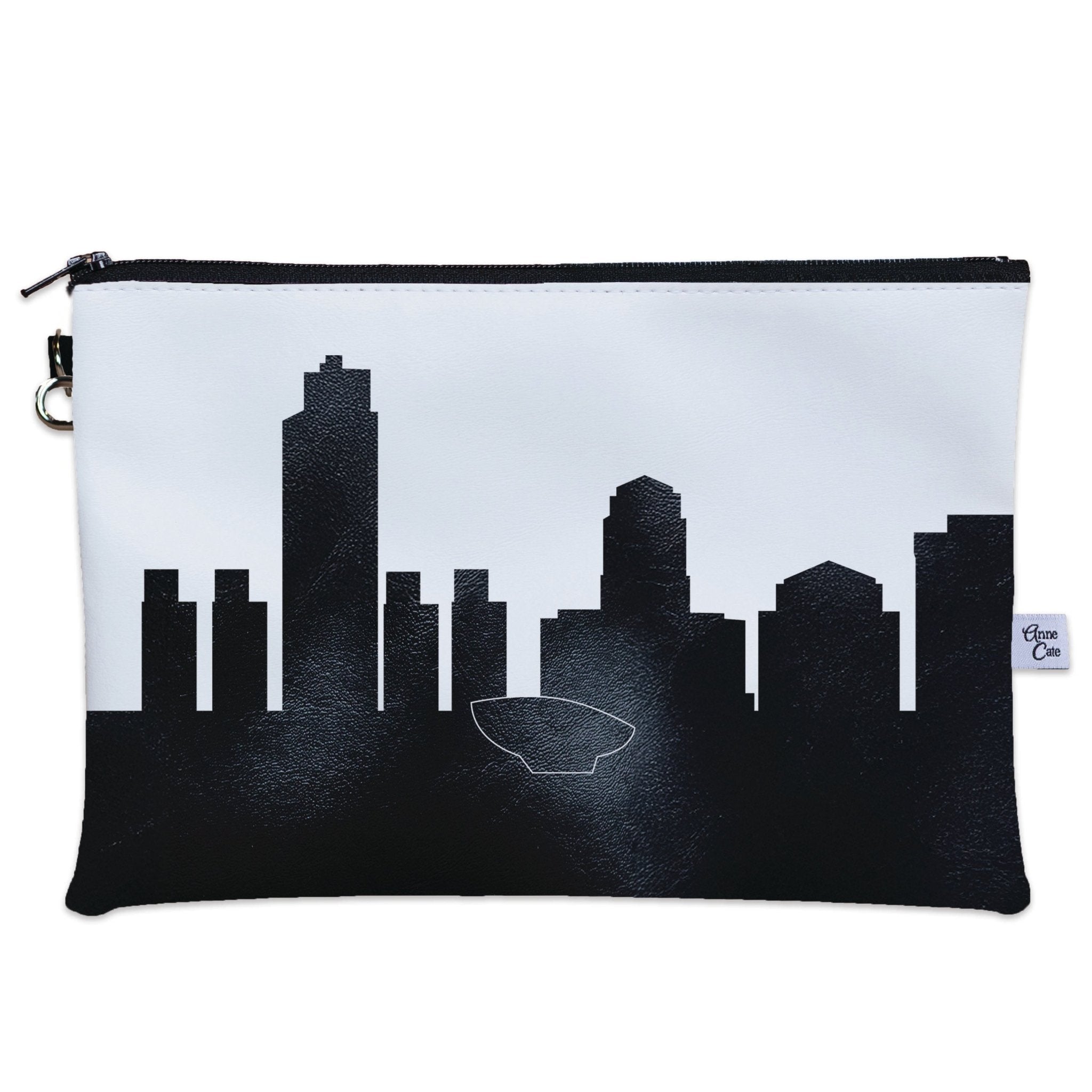 Albany NY Skyline Wristlet Clutch Purse - Anne Cate