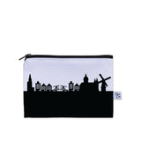 Amsterdam Netherlands Skyline Canvas Mini Purse