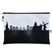 Amsterdam Netherlands Skyline Wristlet Clutch Purse - Anne Cate