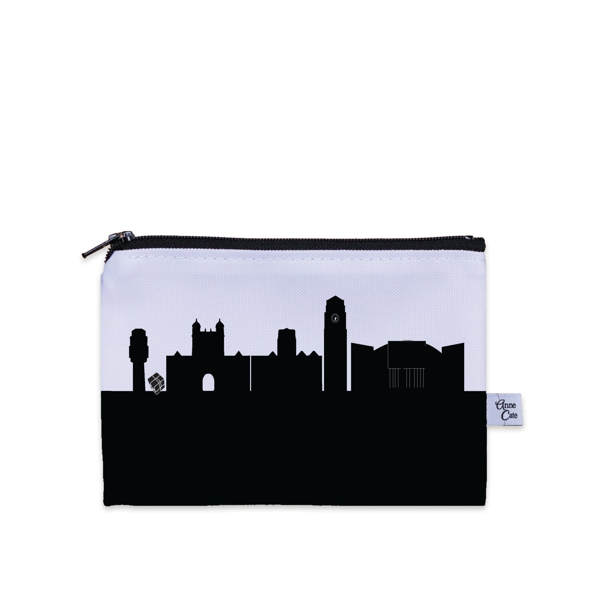 Ann Arbor MI (University of Michigan) Skyline Canvas Mini Purse - Anne Cate