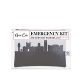 Ann Arbor MI (University of Michigan) Skyline Mini Wallet Emergency Kit - For Her