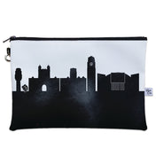 Ann Arbor MI (University of Michigan) Skyline Wristlet Clutch Purse - Anne Cate
