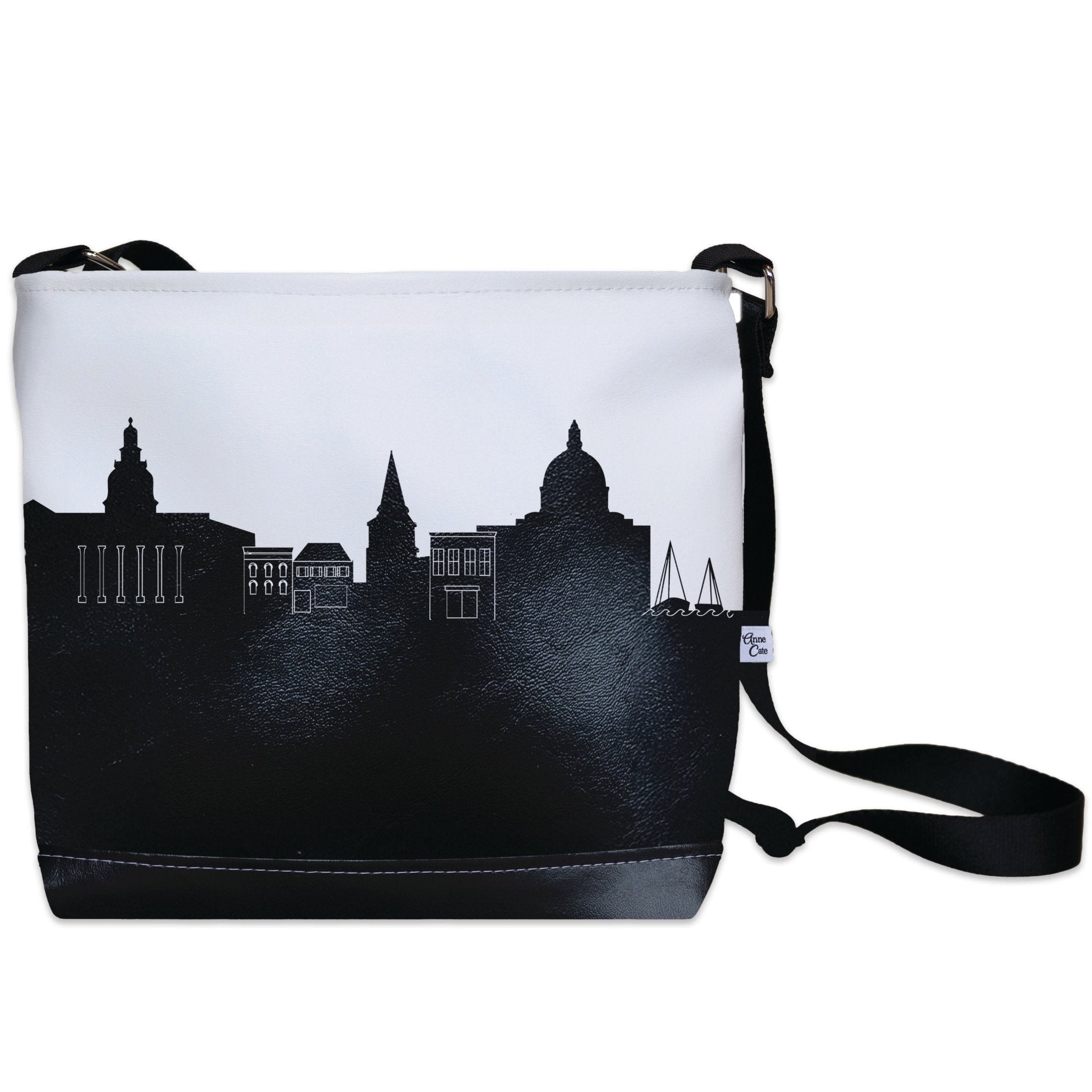Annapolis MD (United States Naval Academy) Skyline Shoulder Bag Crossbody - Anne Cate