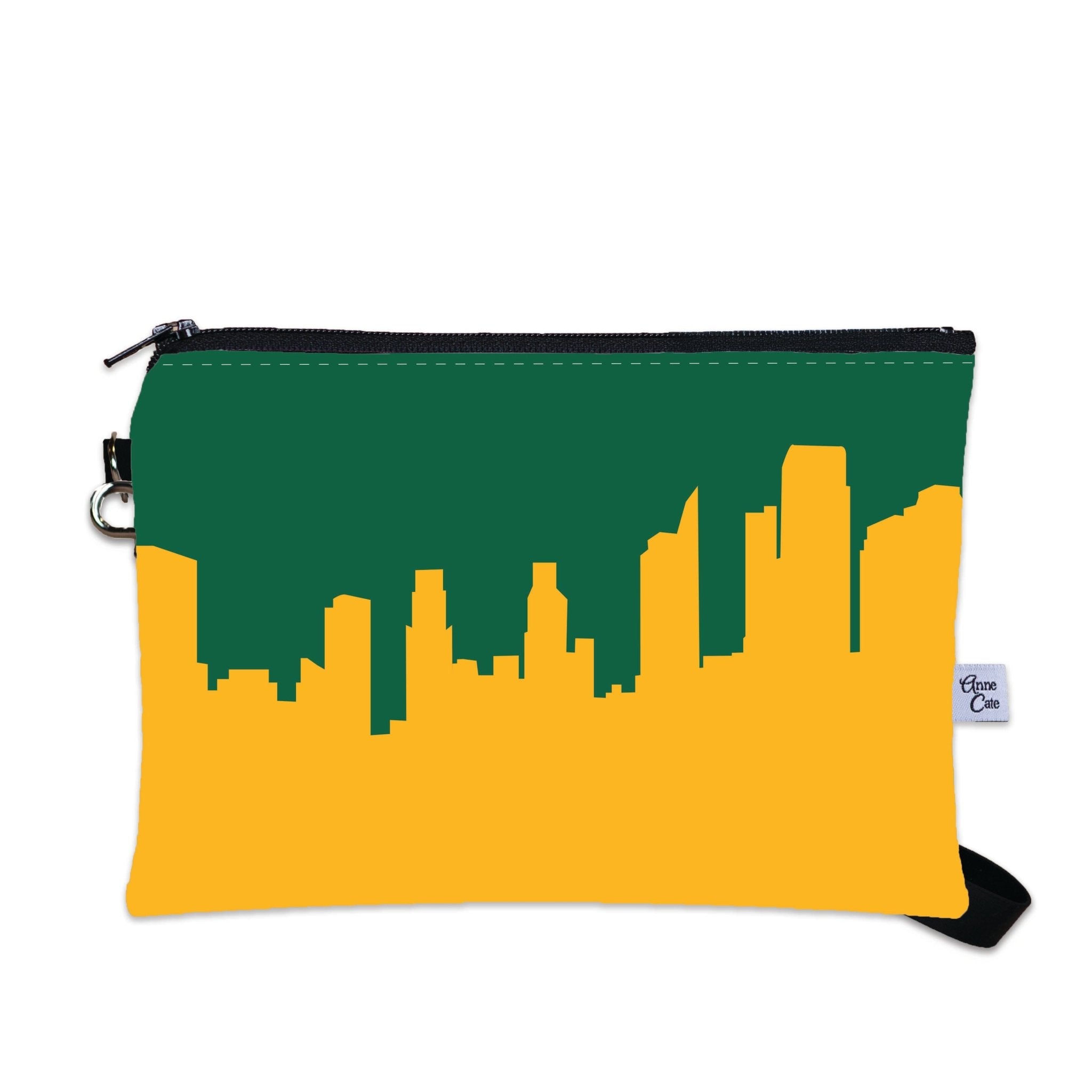 Athletics Baseball Ballpark Skyline Game Day Wristlet - Anne Cate