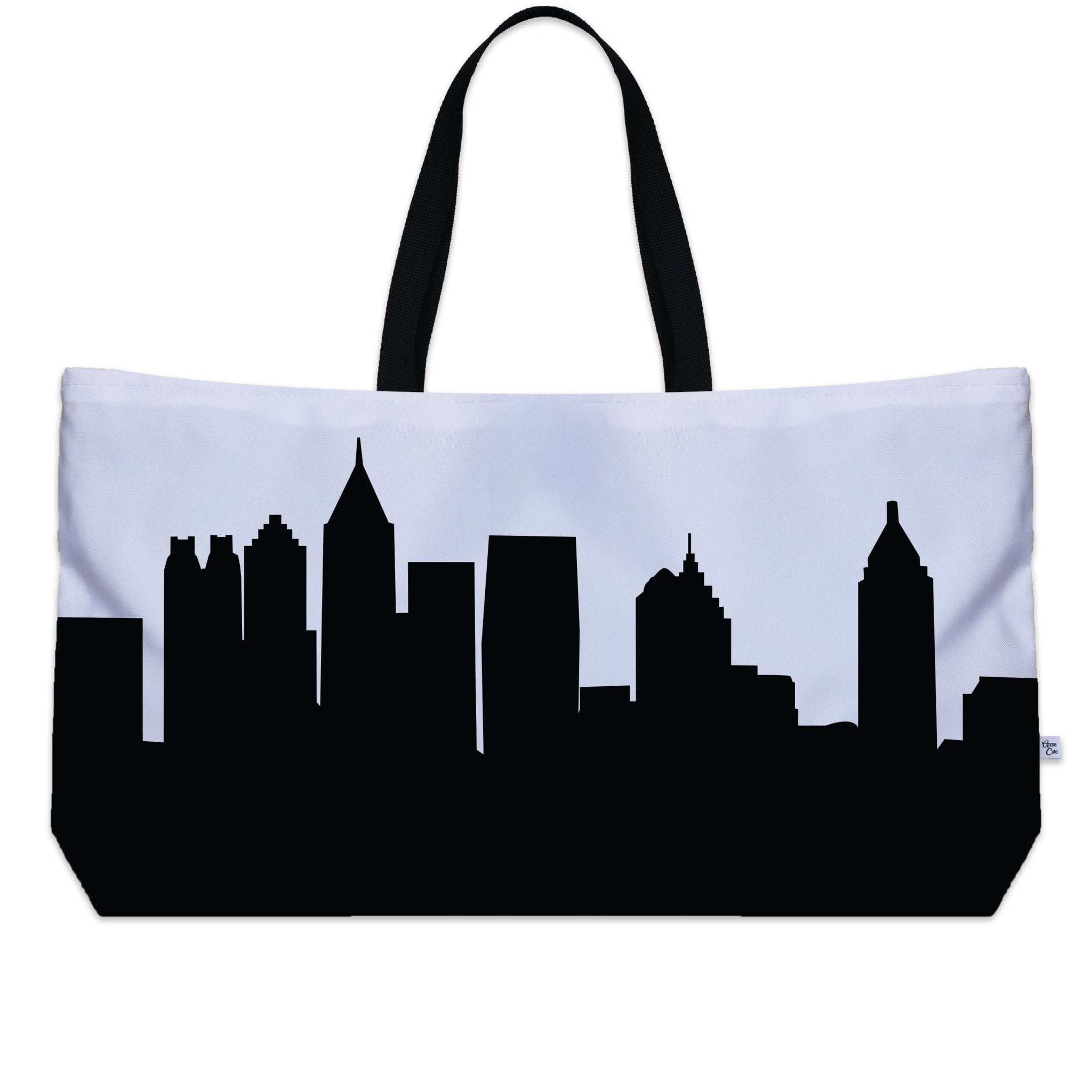 Atlanta GA Skyline Weekender Tote - Anne Cate