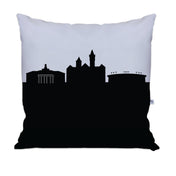 Auburn AL (Auburn University) Skyline Large Throw Pillow - Anne Cate